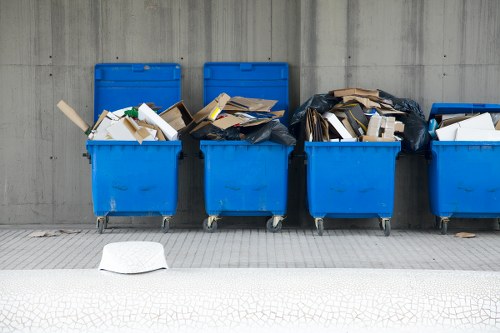 Rubbish Collection South East London team at work