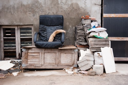 Recycling process in Herne Hill