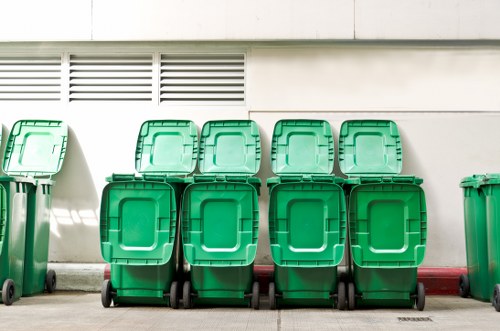 Recycling center in Brockley