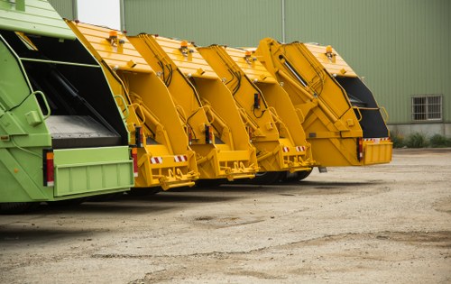 Recycling bins in Bellingham