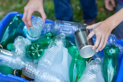 Scheduled waste collection in a South East London neighborhood